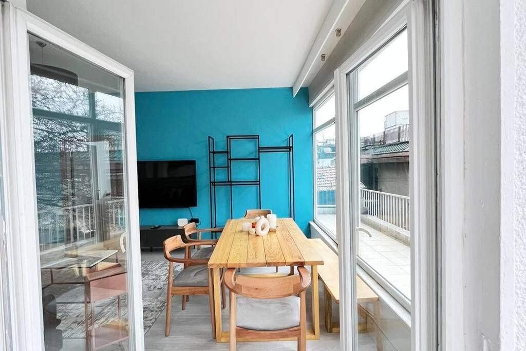 Apartment Wonder Homes- Stylish 4br Flat, Terrace, Sea View, Kabatas