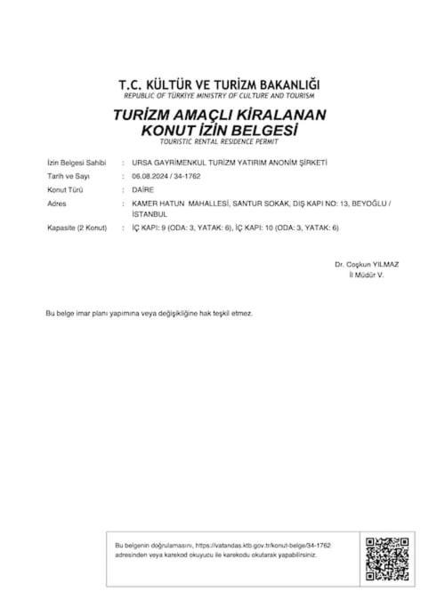 Spacious 3br 2bath Ac In Center - Santur D9 * Istanbul