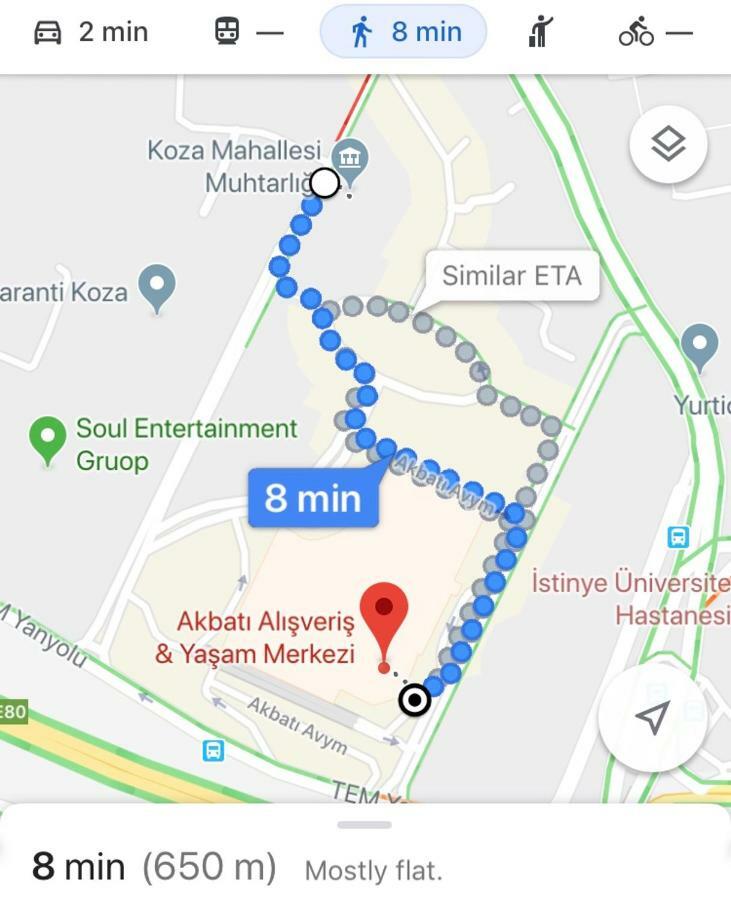 Koza Apartment, Next To Akbati Shopping Mall And Tennis Court Soul Entertainment Istanbul