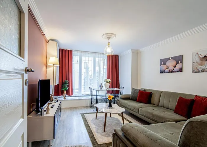 Cozy Flat Close To Various Malls In Kagithane