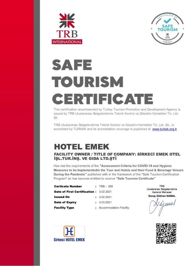 Hotel Sirkeci Emek