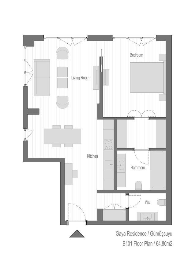 Apartment X Flats Taksim