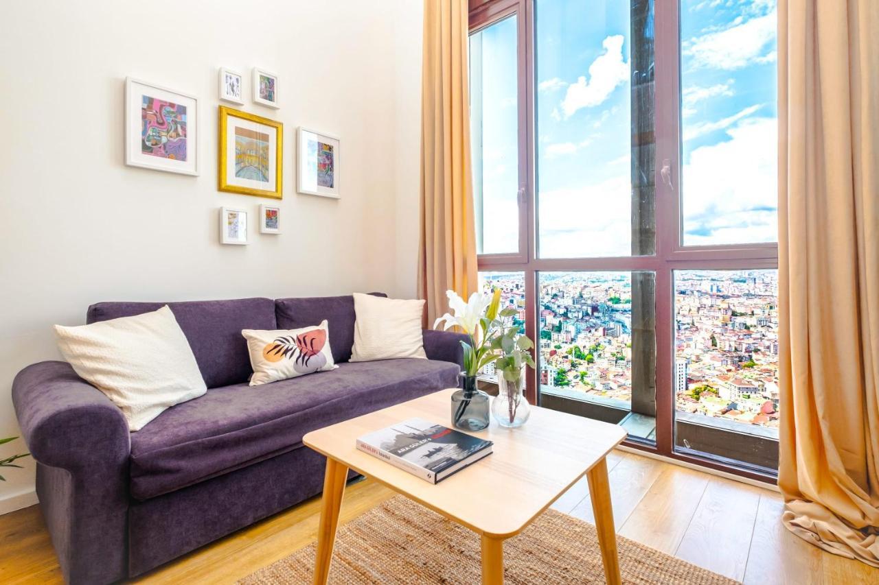 Cozy Loft With Skyline View In Modern İstanbul
