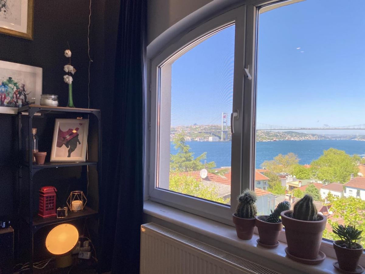 Delightful With Backyard And Bosphorus View In Uskudar Apartment
