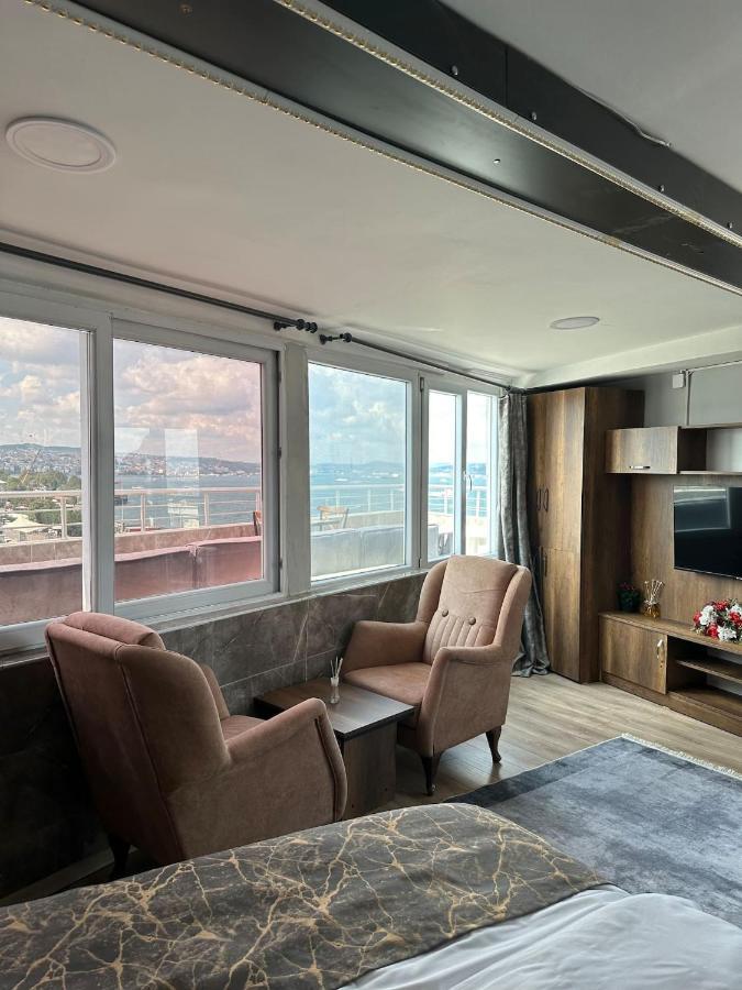Bogaz Manzarali Luks Penthouse Ve Teras Apartment *