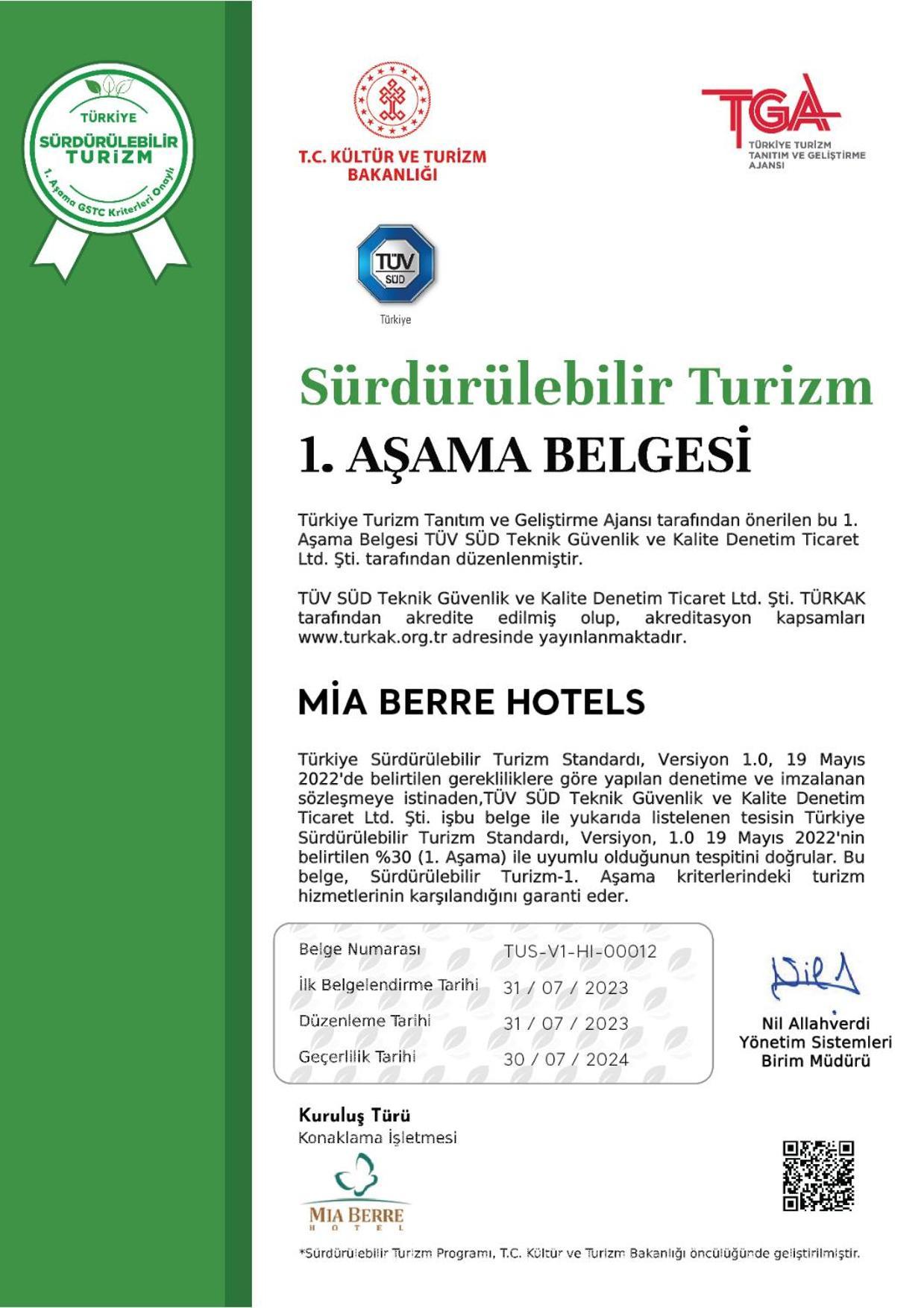 Hotel Mia Berre Istanbul