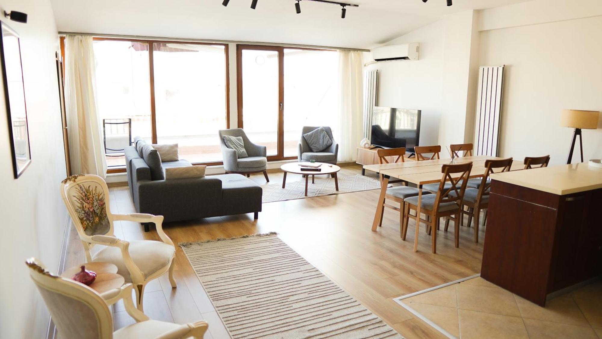 Bosphorus View Oasis 3 Br- 2 Ba * Istanbul