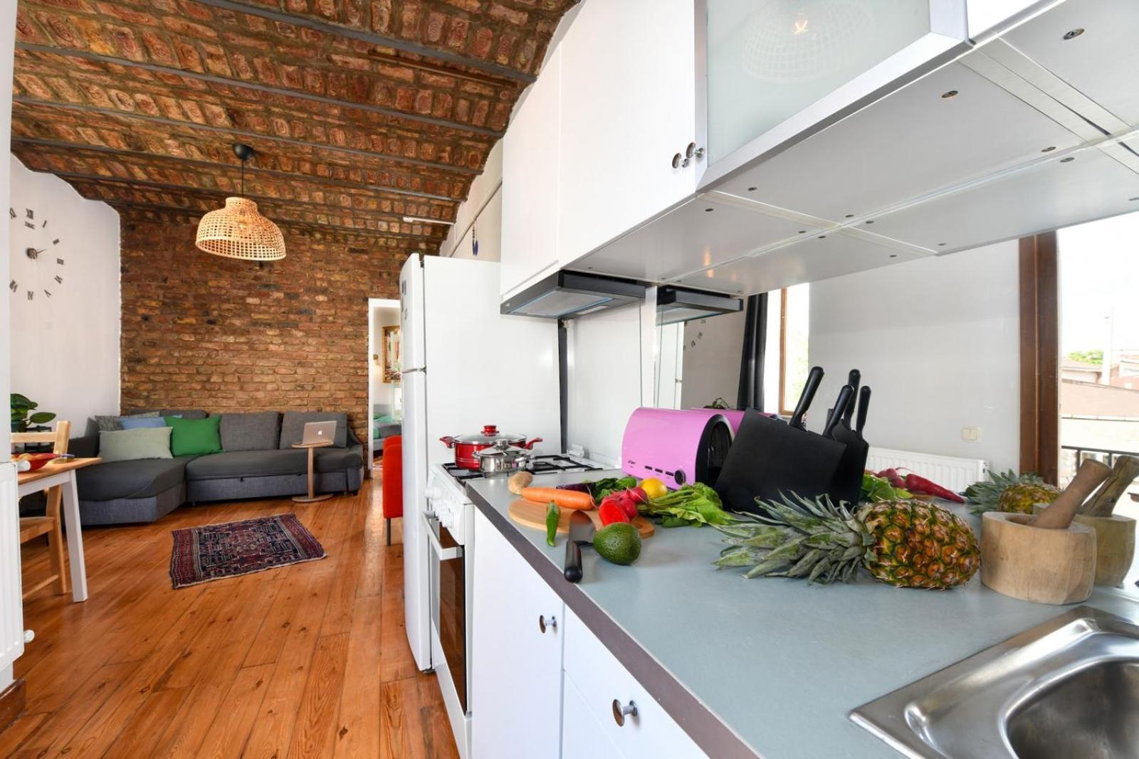 Galata Tower Is Almost In Your Bedroom And In The Balconies Rooftop Terrace With Golden Horn View Apartment Istanbul