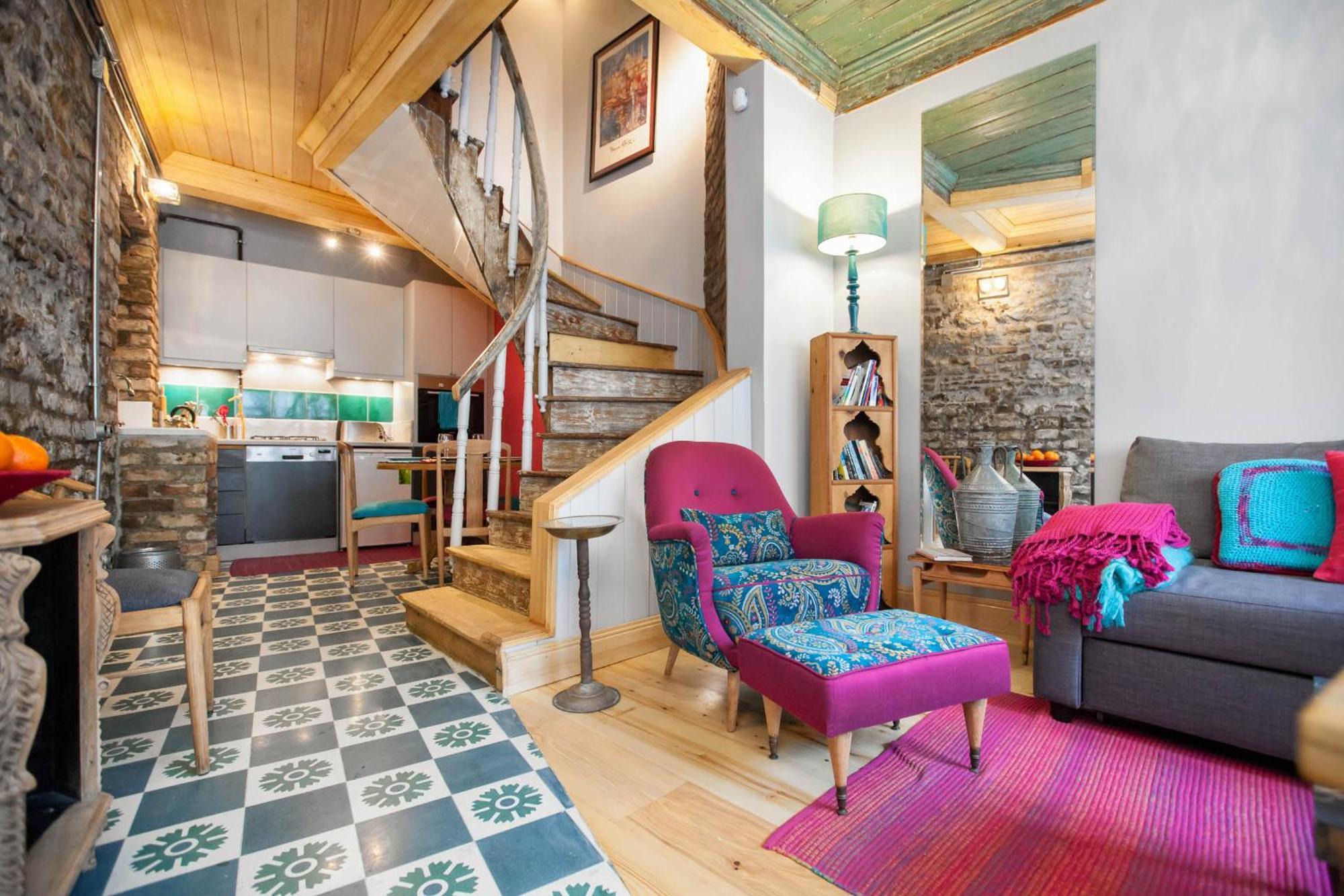Turquoise House Featured In Elle Decor Magazine Apartment