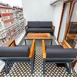 Central Flat With Lovely Terrace Near Osmanbey Metro Station In Ferikoy, Sisli