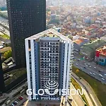 High Rise Apartment Suite With Balcony