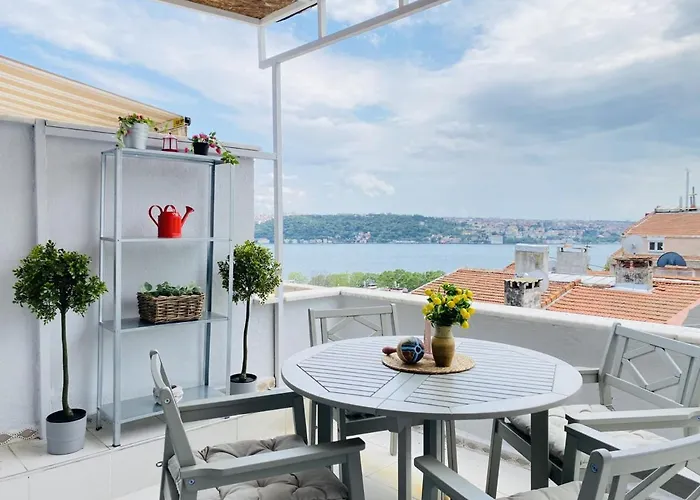 Charming Besiktas Flat With A Lovely Terrace