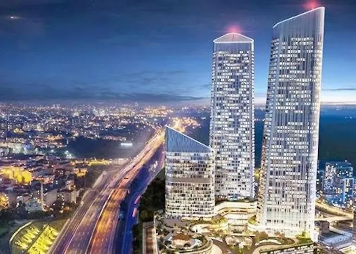 Highest Luxury Tower Skyland Istanbul Studio Apartment