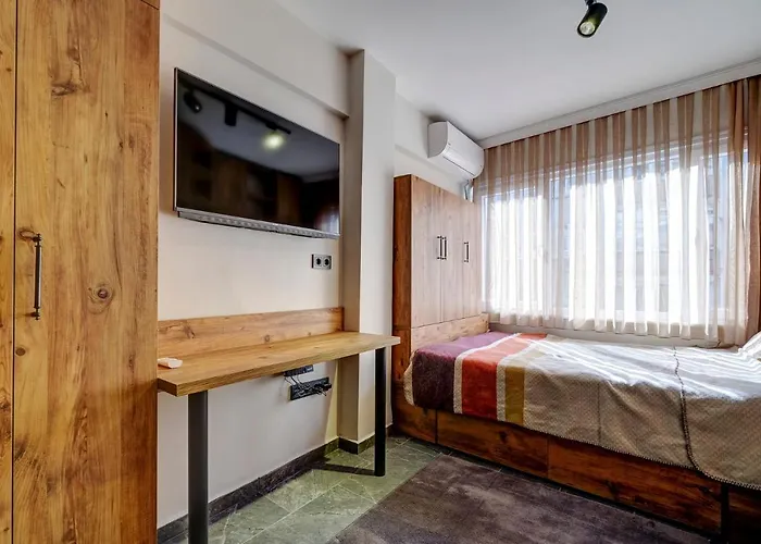 2023 Decoration, New Electonics, 50Mbps Internet, Modern, Studio, 18M2, Best Location, 300 M To Bosphorus