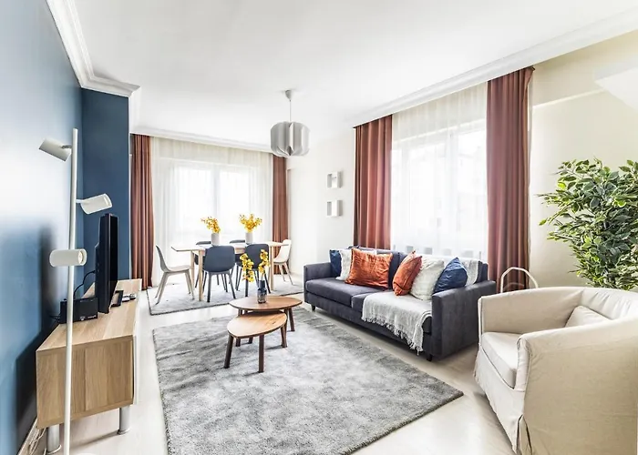 Chic Sea View Flat On Bagdat Avenue In Bostanci
