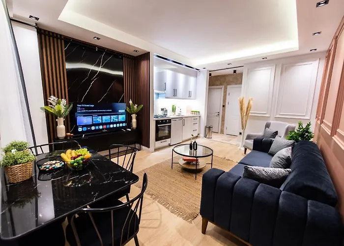 Fatih\'De Otel Olanagi Sunan Esyali Daire