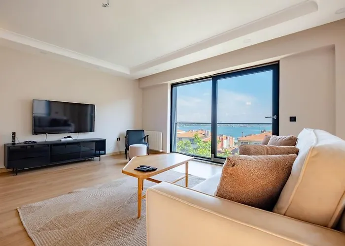 Bosphorus View With 2 Bedrooms