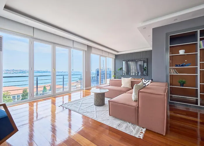 Modern Duplex Bosphorus View Apartment With Teracce