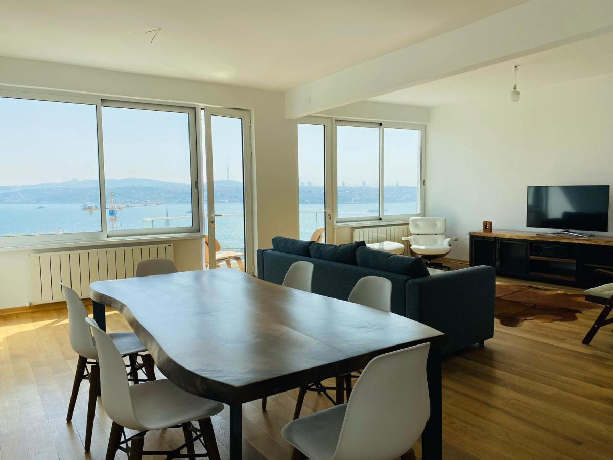 Bosphorus Dominant Renovated 120m Apt With Breathtaking View Apartment Istanbul