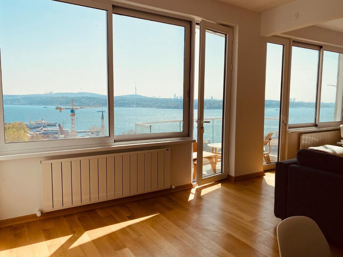Bosphorus Dominant Renovated 120m Apt With Breathtaking View * Istambul