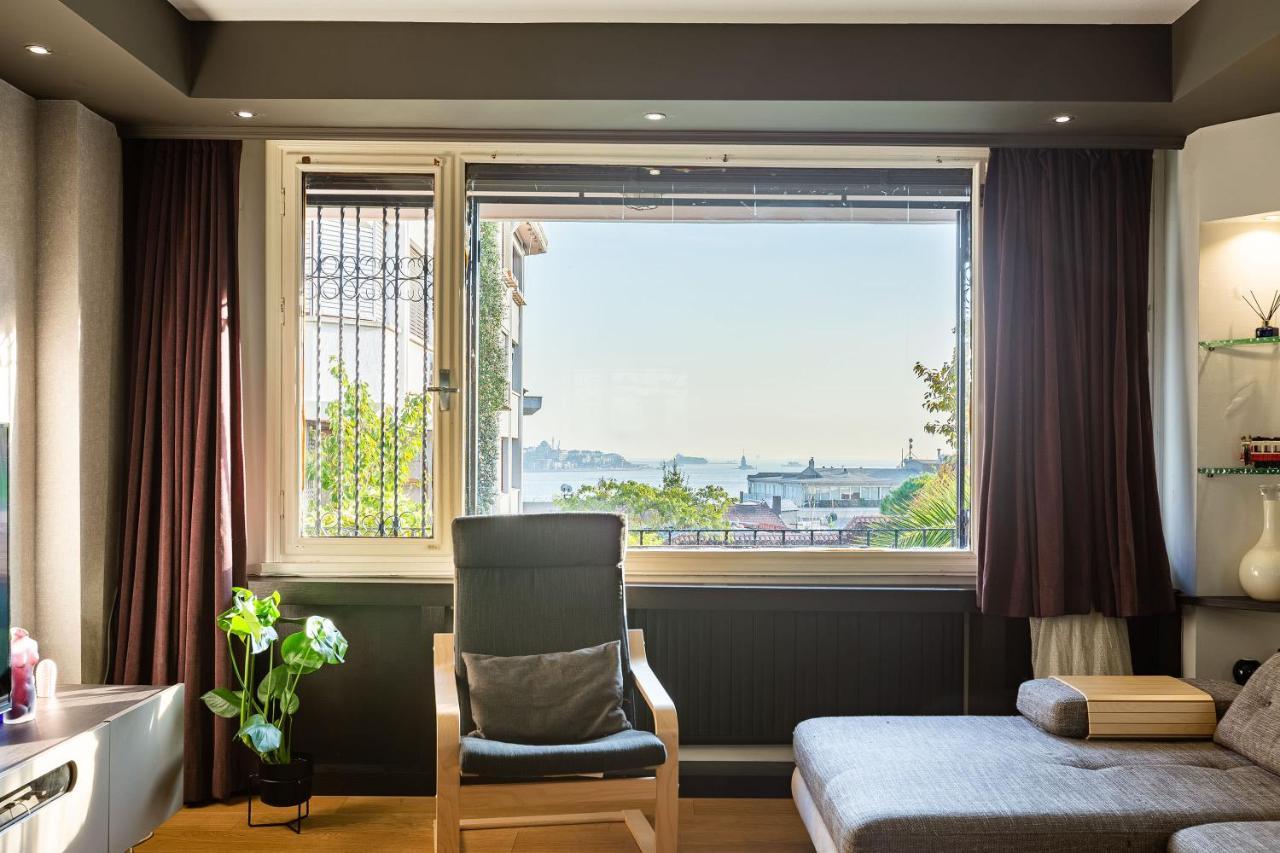 Elegant Flat With Fascinating Bosphorus View In Besiktas Apartment