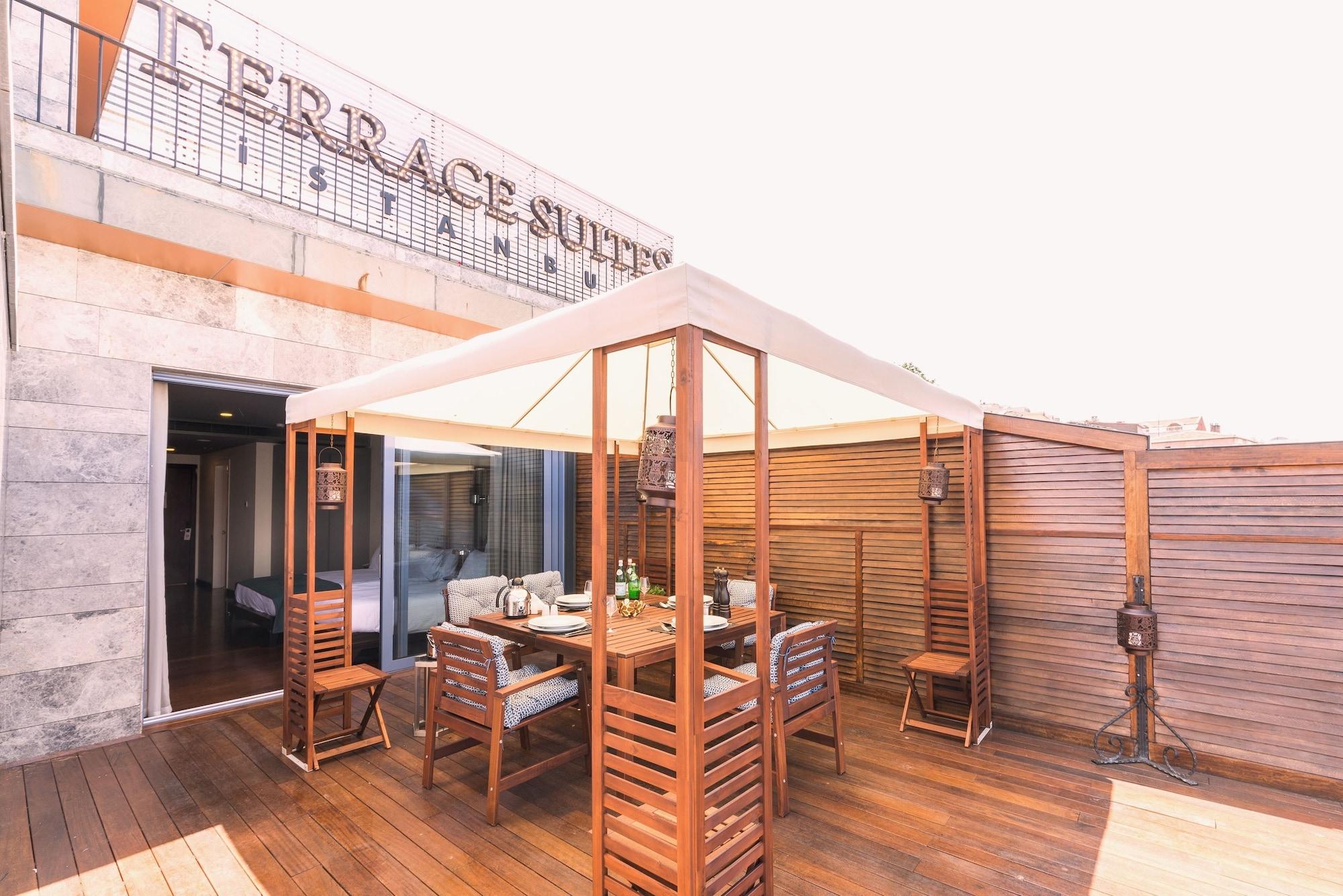 Terrace Golden Horn Istanbul