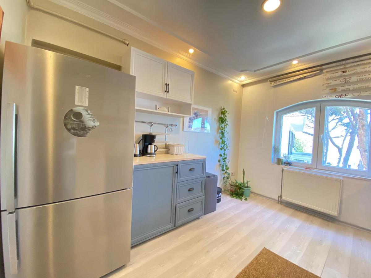Delightful With Backyard And Bosphorus View In Uskudar Daire