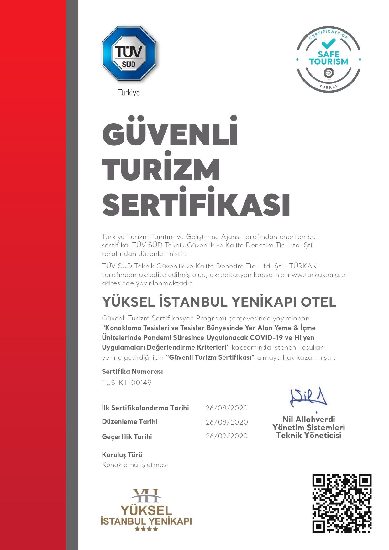 Hotel Yuksel Yenikapi Istanbul