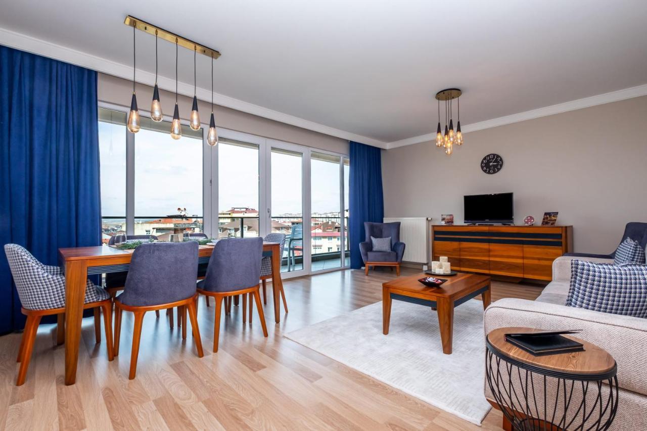 Superb Flat Close To Saw With Shared Pool In Tuzla * Istanbul