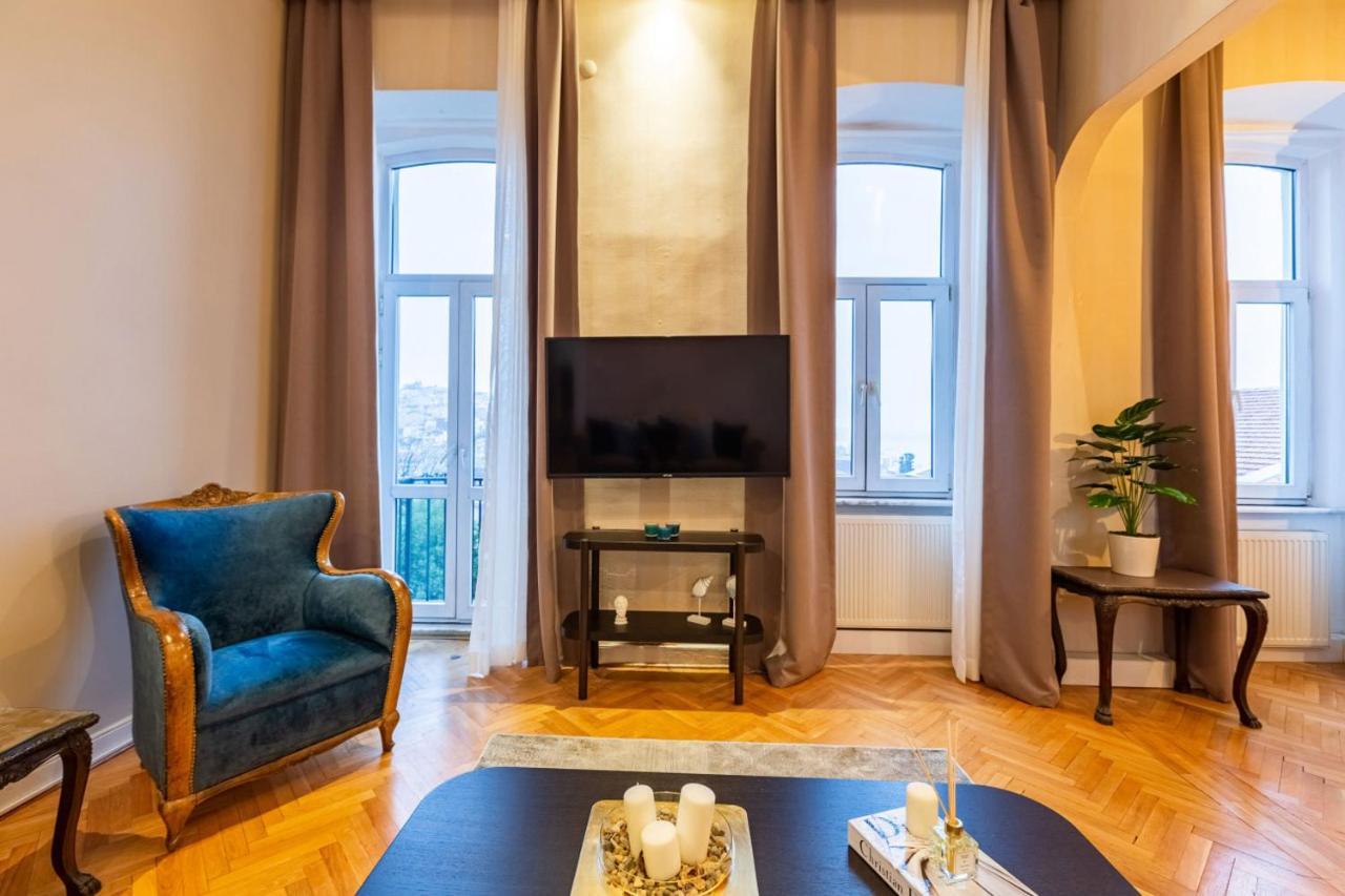 Historical Flat With A Lovely Sea View In Beyoglu