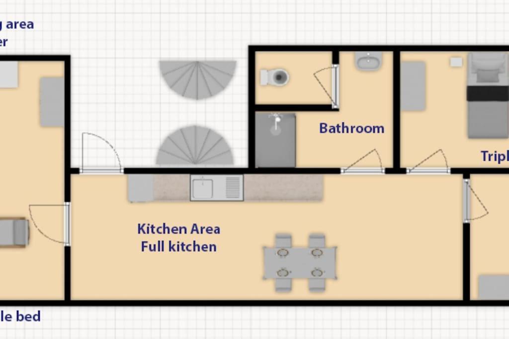 1 Min To Metro, Cosy Flat For 8 Guests, 2nd Floor Apartment *