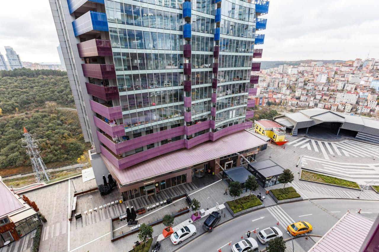 Modern Studio Flat With City View In Sariyer Apartamento