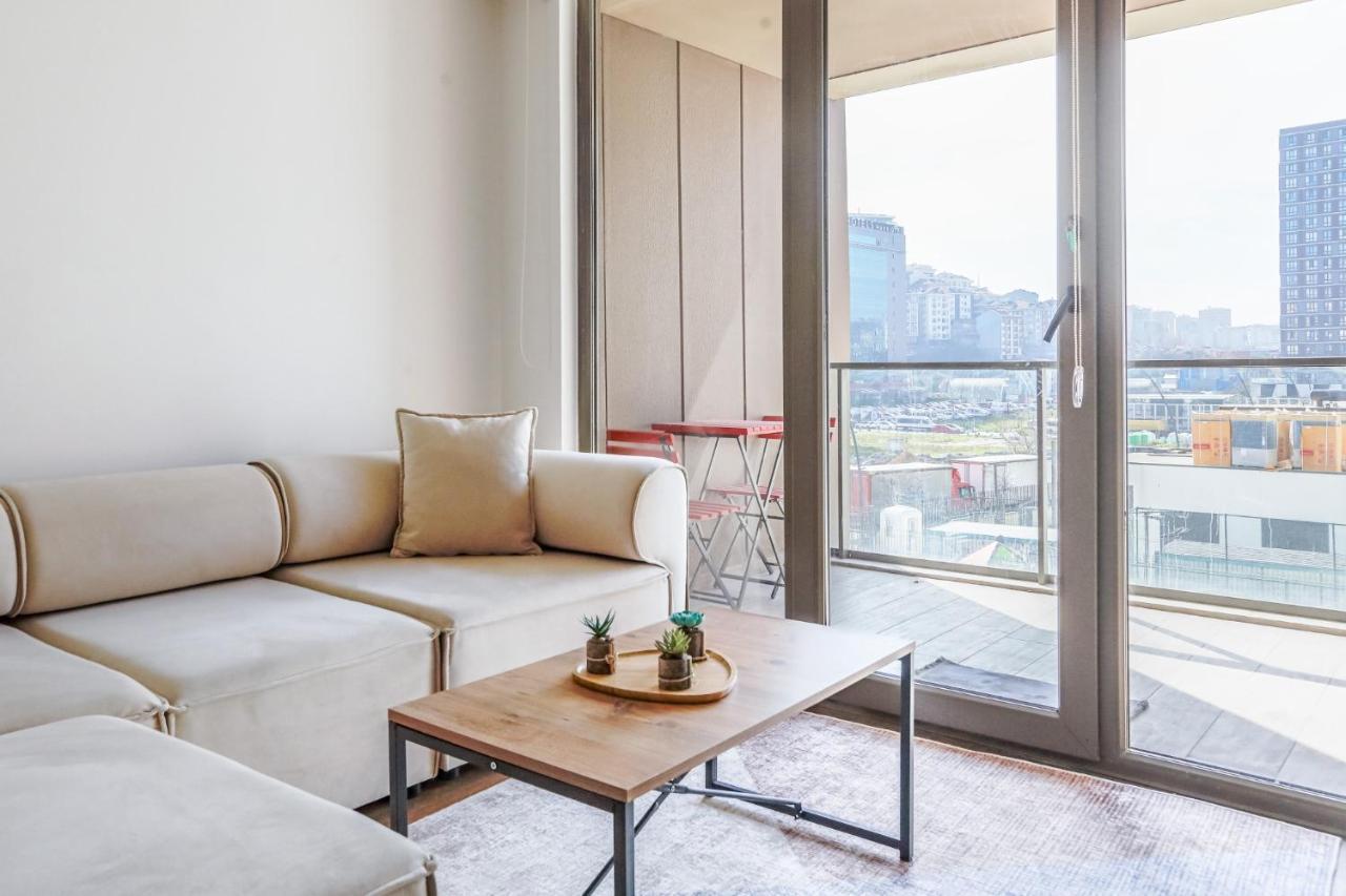 Apartment Modern Flat In Kagithane With Balcony