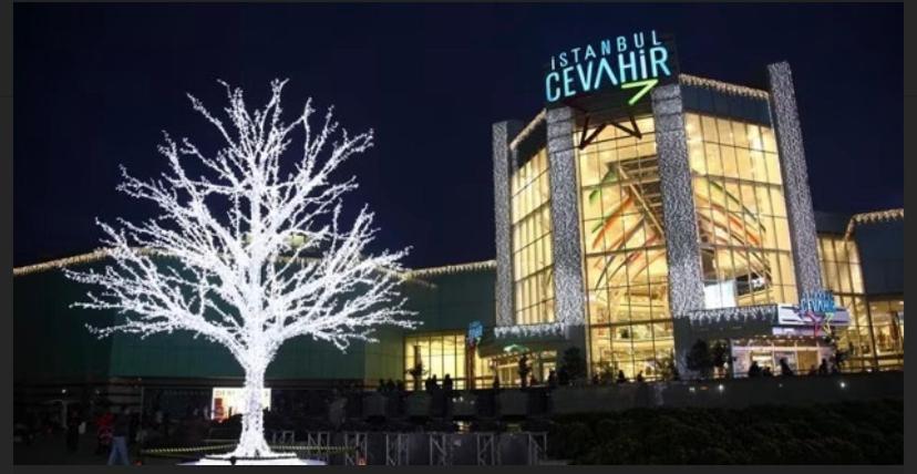 Trump Tower - Cevahir Shopping Center - Sisli Metro Iki Yatak Odali Klimali Tuem Daire Apartment