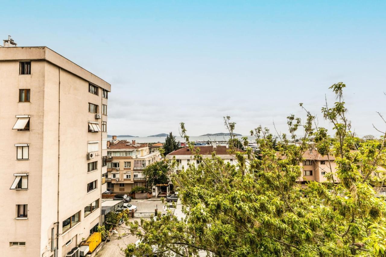 Chic Sea View Flat On Bagdat Avenue In Bostanci Apartamento