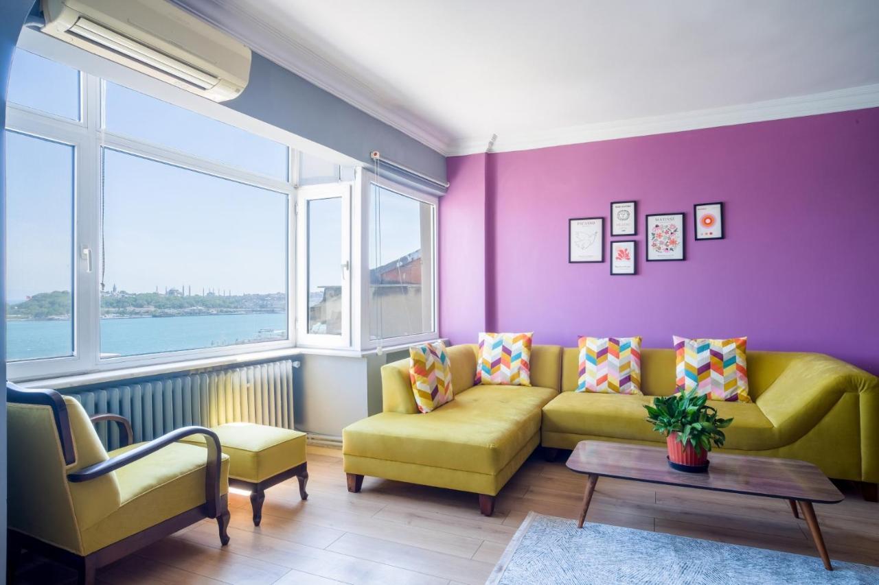 Magnificent Sea View Flat 5 Min To Istiklal Square *