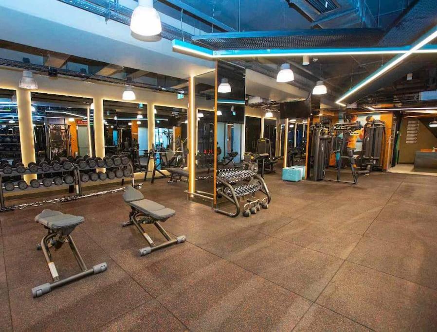 Apartment Besiktas Luxury Townhouse Sauna Pool Gym Security