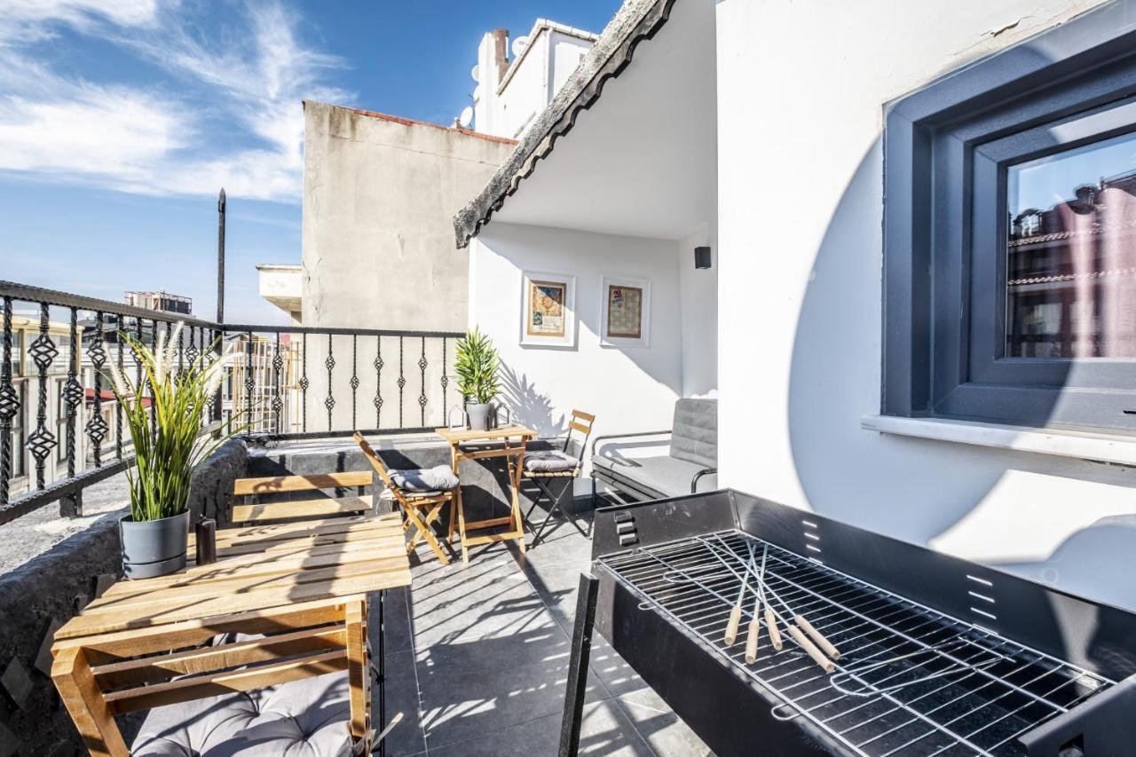 Daire Lovely Flat With Terrace On Istiklal Street İstanbul