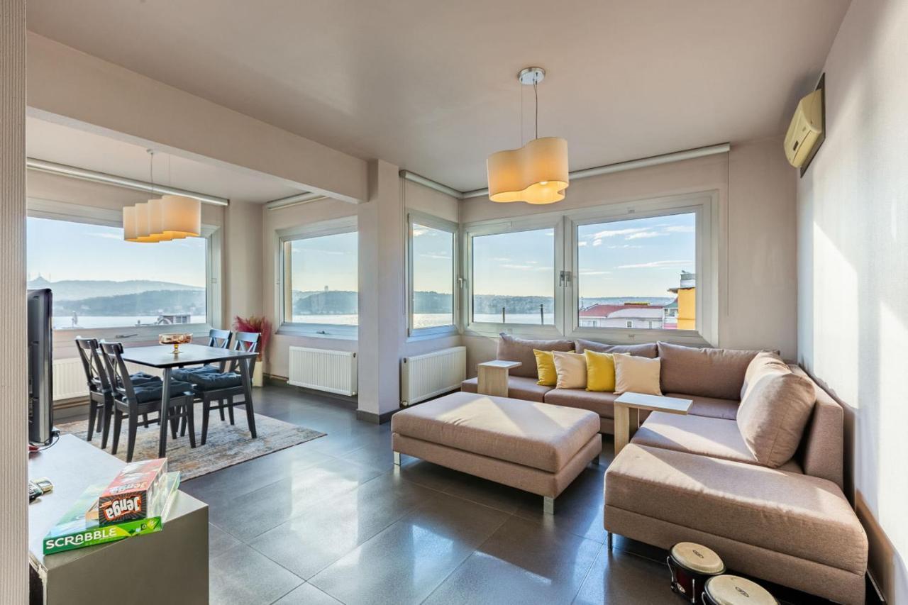 Apartment Stylish With Bosphorus View In Besiktas *