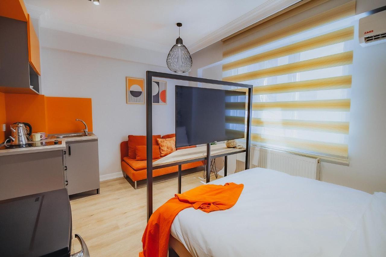 Marcian's Column - Orange And Blue Hotel
