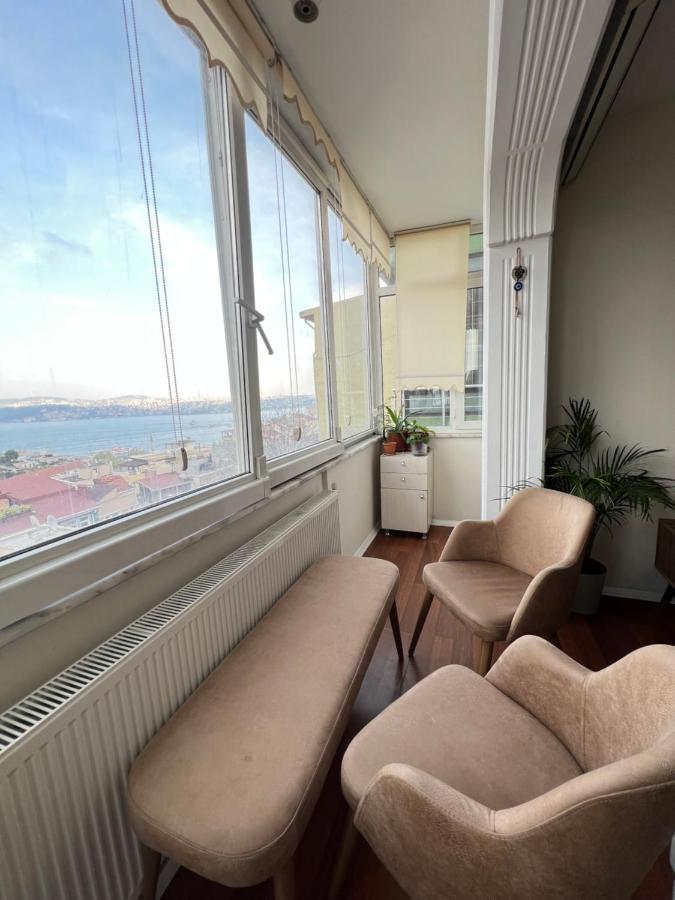 Amazing Bosphorus View, 2 Bedroom New Furnished In Center Apartment Istanbul