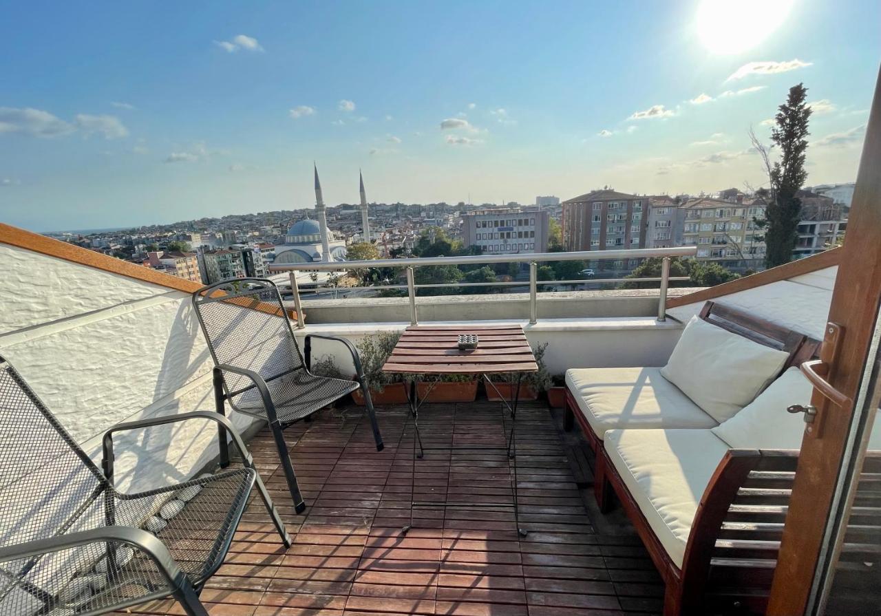 Apartment Duplex Rooftop Loft In Center Kadikoy With Amazing Terraces