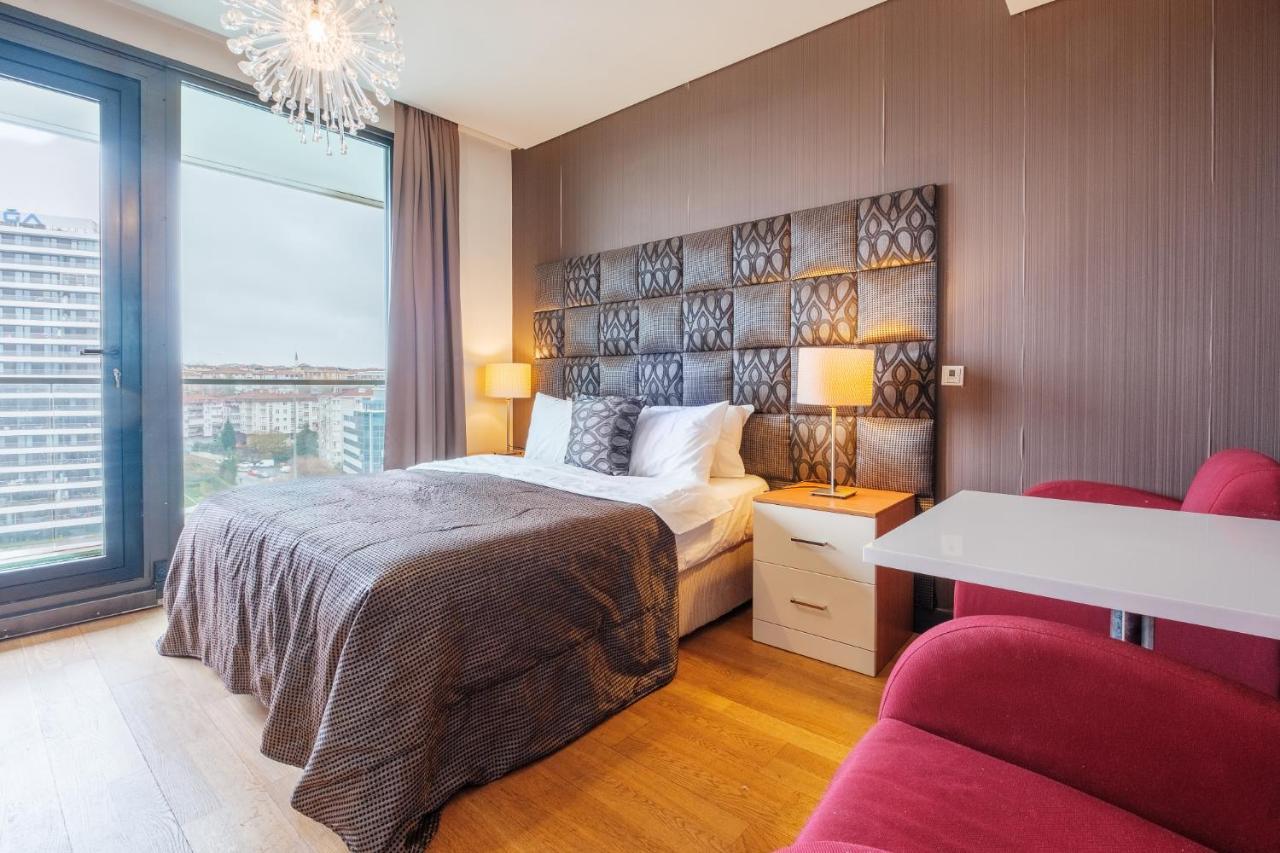 Apartment Lux W Balcony 1 Min To Metro In Merter *