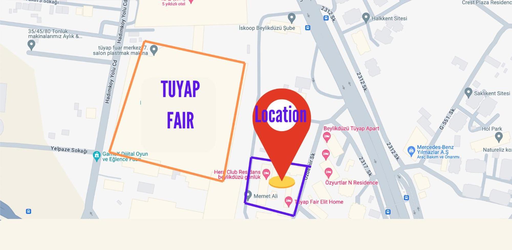 Fatih - Tuyap Apart's Apartment *