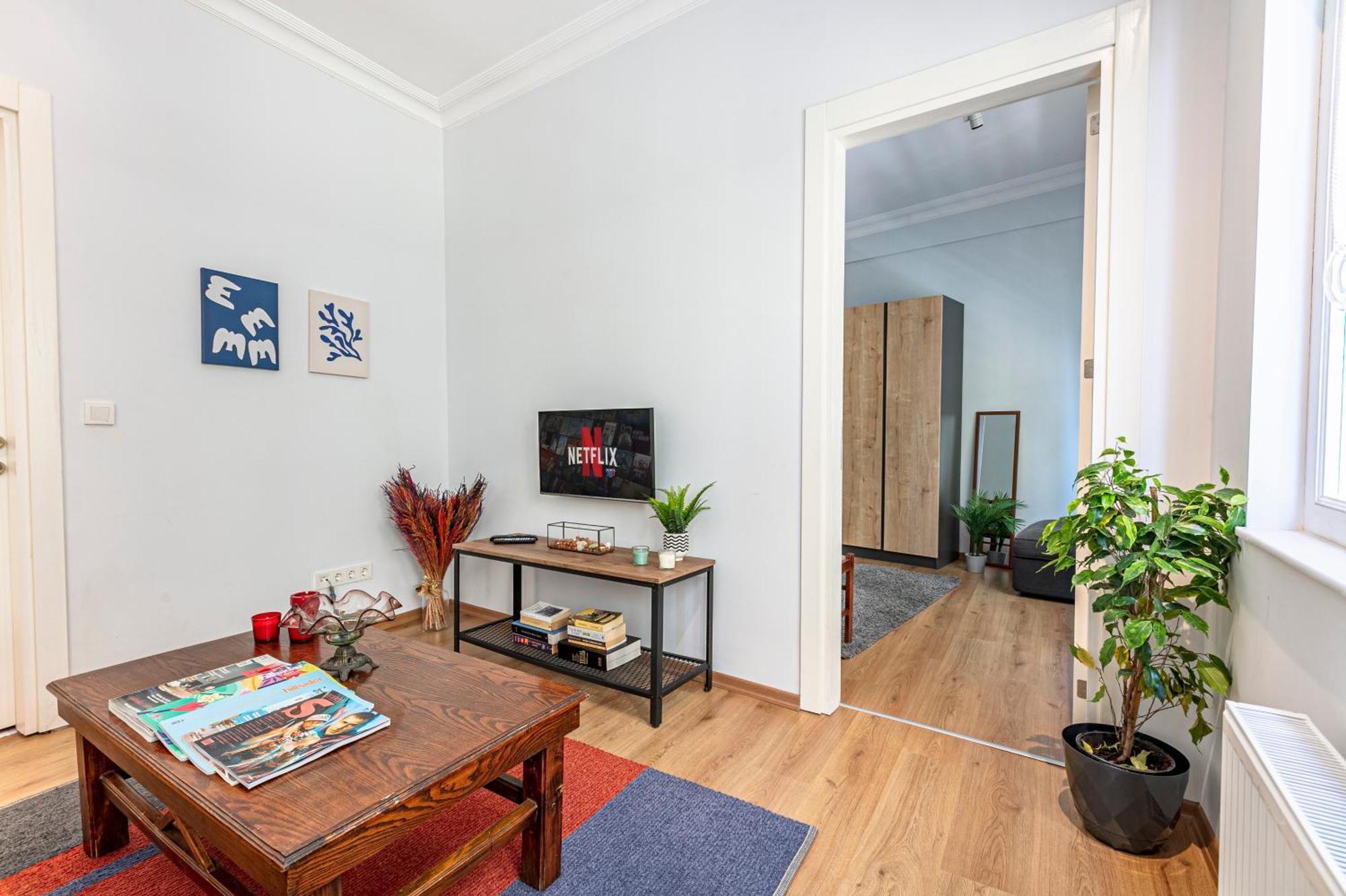 Apartment Charming & Bright In Taksim