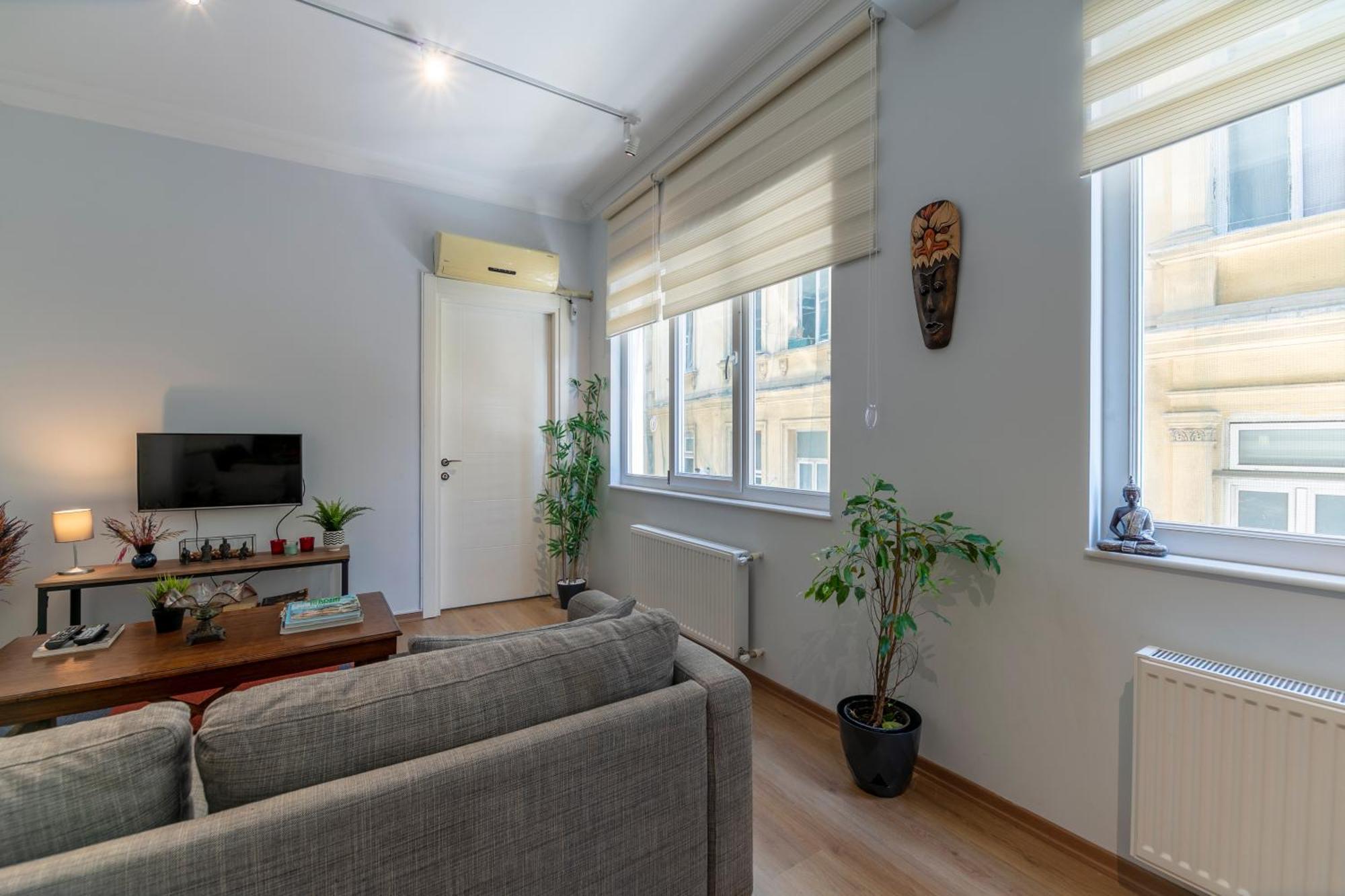 Charming & Bright In Taksim Apartment
