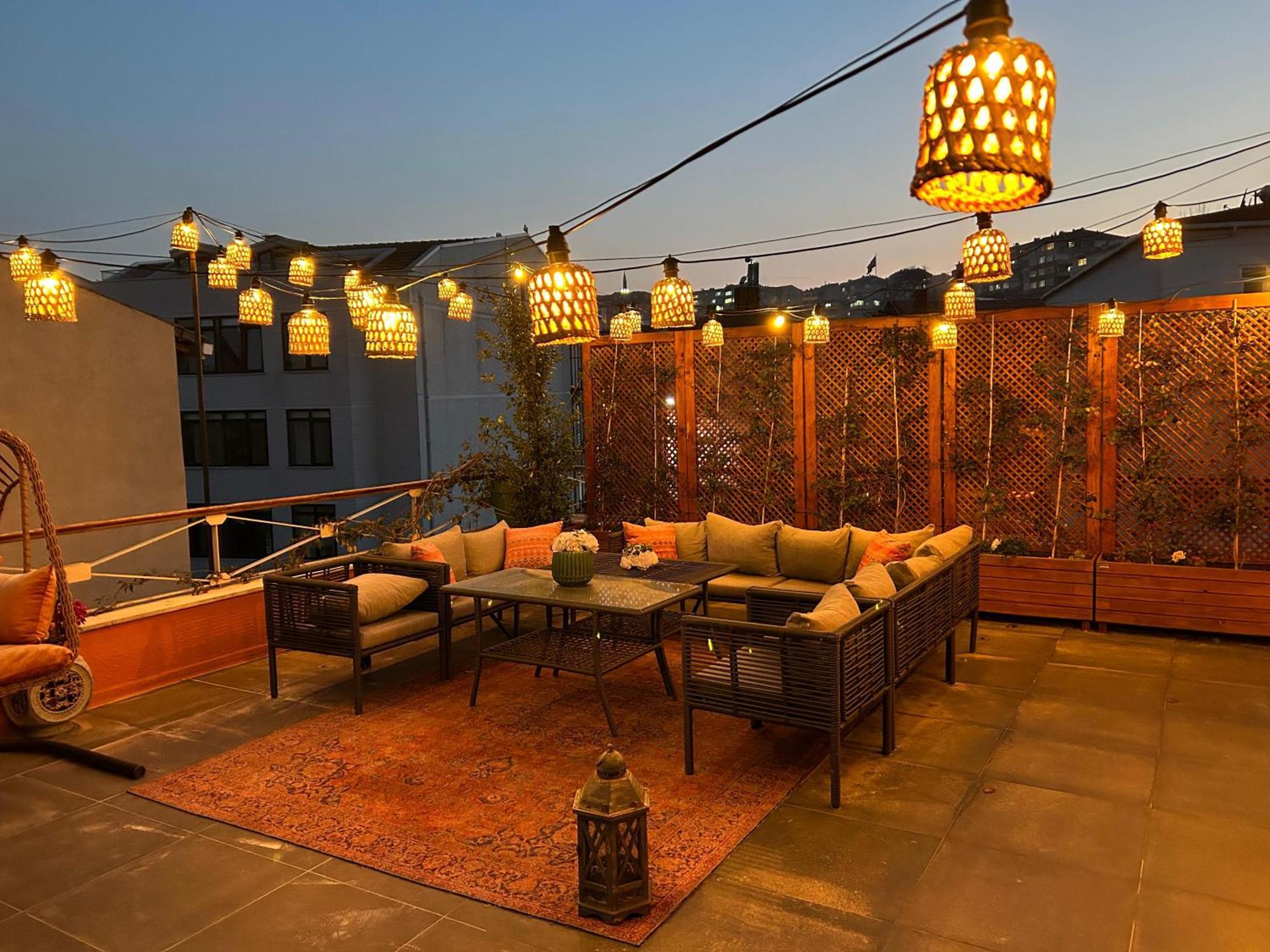 Waterfront By The Tram - Private Terrace With Dome & Golden Horn View In Fatih Ferienhaus *