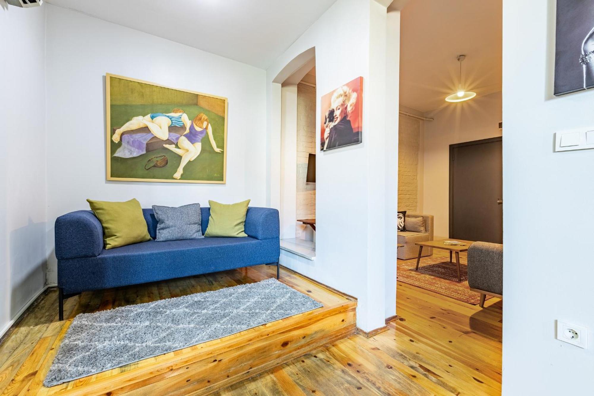 1 Bd Chic Garden Flat In Taksim * Istanbul