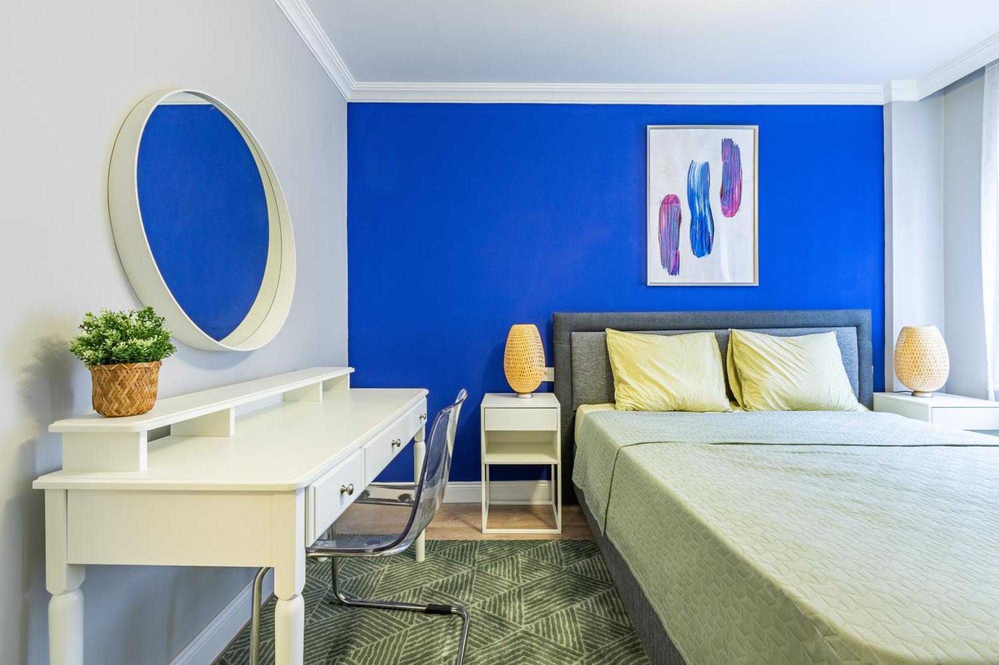 Balat Apartments-orange And Blue Apartment *