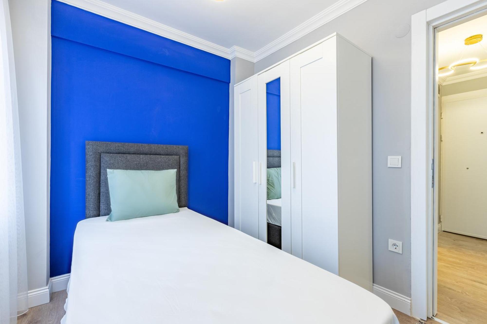 Balat Apartments-orange And Blue Apartment